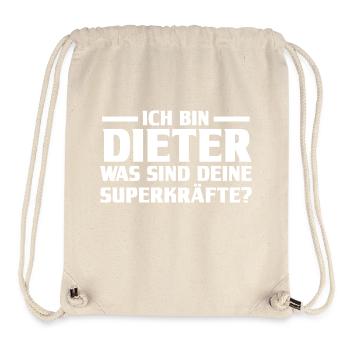 Vorname Dieter - Stanley/Stella recycelter Gym Bag - Naturweiß - Vorne