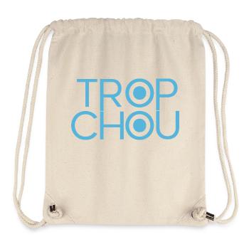 Trop Chou - Sac à cordon recyclé Stanley/Stella - blanc naturel - Devant
