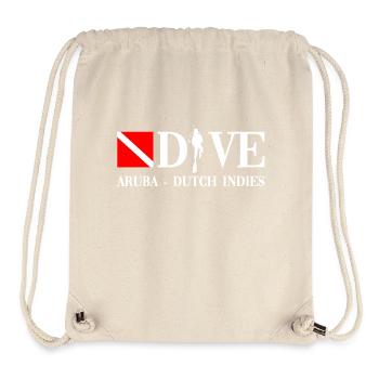 Dive - Aruba - West Indies - Caribbean - Diver - Stanley/Stella Recycled Gym Bag - natural - Front