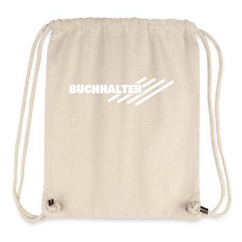 Le comptable en tant que lieu de travail - Sac à cordon recyclé Stanley/Stella - blanc naturel - Devant