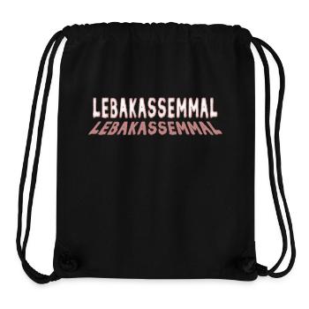 Food in Bavaria - Stanley/Stella Recycled Gym Bag - black - Front