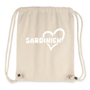 Sardinien - Stanley/Stella recycelter Gym Bag - Naturweiß - Vorne