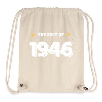 Best of 1946 - Sac à cordon recyclé Stanley/Stella - blanc naturel - Devant