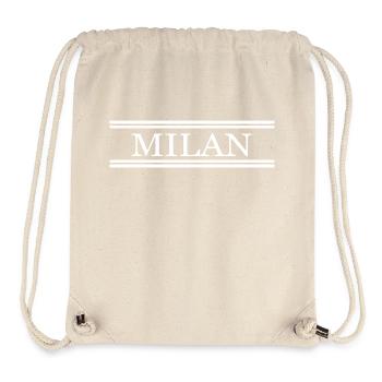Milan , white - Stanley/Stella Recycled Gym Bag - natural - Front