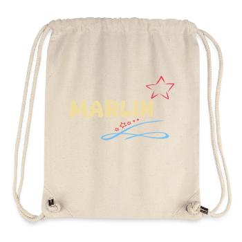 Marlin en cadeau - Sac à cordon recyclé Stanley/Stella - blanc naturel - Devant