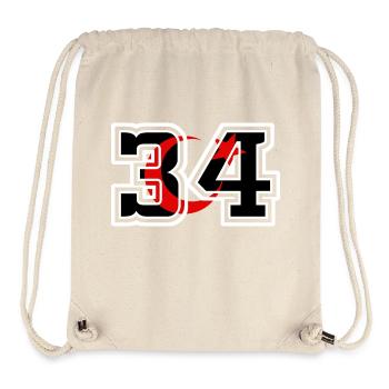 Istanbul - Stanley/Stella recycelter Gym Bag - Naturweiß - Vorne