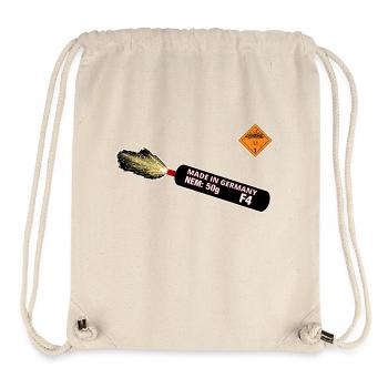 F4 Pyro - Stanley/Stella Recycled Gym Bag - natural - Front
