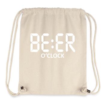 BEER O'Clock - Stanley/Stella recycelter Gym Bag - Naturweiß - Vorne