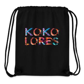 Kokolores – Buntes Statement für kreativen Unsinn - Stanley/Stella recycelter Gym Bag - Schwarz - Vorne