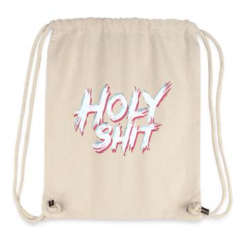 Holy Shit Freche Lustige Sprüche - Stanley/Stella recycelter Gym Bag - Naturweiß - Vorne