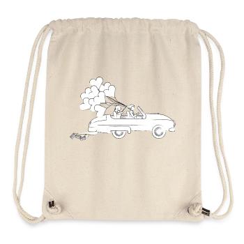 Hochzeit - Stanley/Stella recycelter Gym Bag - Naturweiß - Vorne