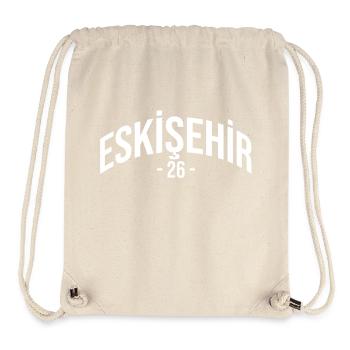 Eskisehir 26 Turkey Turkiye Gift Holiday TR TUR - Stanley/Stella Recycled Gym Bag - natural - Front