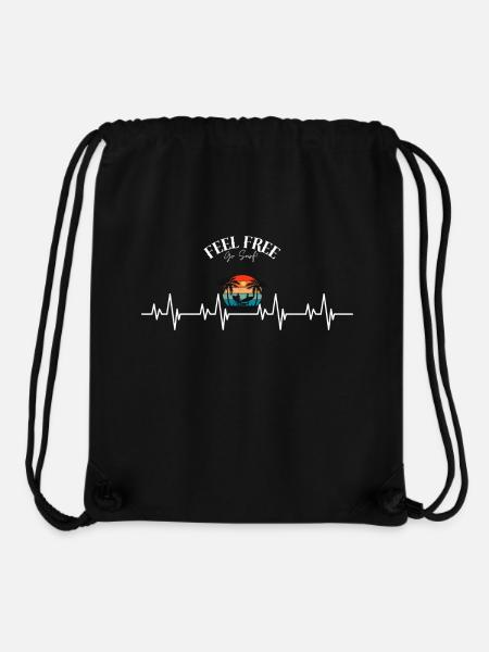 Wave Rider - Stanley/Stella recycelter Gym Bag - Schwarz