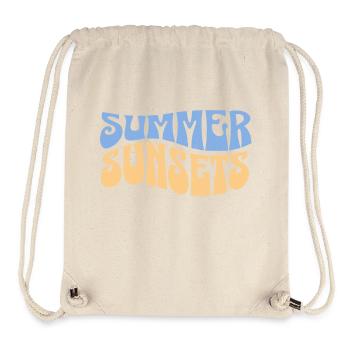 Summer Sunsets Magic - Stanley/Stella Recycled Gym Bag - natural - Front