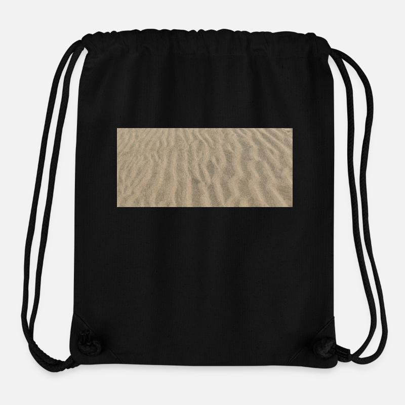 Sand horizontal - Stanley/Stella Recycled Gym Bag - black