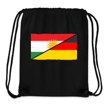 Kurds Germany Kurdistan - Stanley/Stella Recycled Gym Bag - black - Front