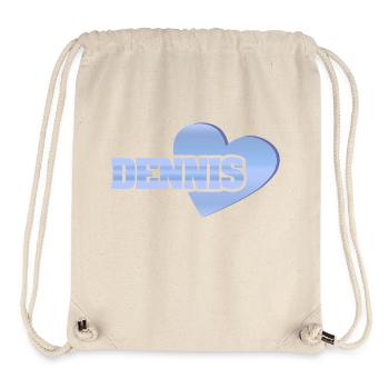 Dennis as gold - Stanley/Stella Recycled Gym Bag - natural - Front