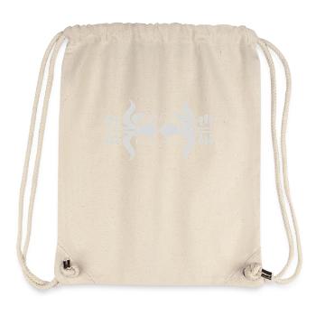 MédusaProd – L’Identité Visuelle Sonore - Sac à cordon recyclé Stanley/Stella - blanc naturel - Devant