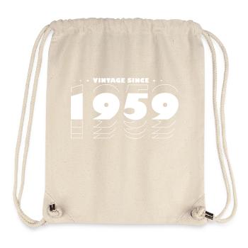 Vintage Retro Best of 1959, zur Feier des 66-jährigen Bestehens - Stanley/Stella recycelter Gym Bag - Naturweiß - Vorne