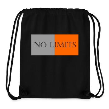 No limit - Stanley/Stella Recycled Gym Bag - black - Front