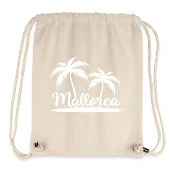 Mallorca Island Feeling – Holidays Palm Trees Beach - Stanley/Stella Recycled Gym Bag - natural - Front