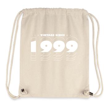 Vintage Retro Best of 1999, zur Feier des 26-jährigen Bestehens - Stanley/Stella recycelter Gym Bag - Naturweiß - Vorne