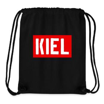 Kiel - Schleswig Holstein - Küste - Nordsee - Stanley/Stella recycelter Gym Bag - Schwarz - Vorne