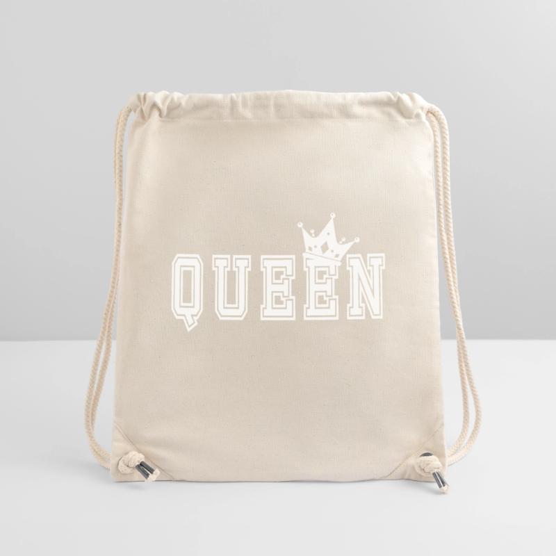 Queen devant Sac à cordon recyclé Stanley/Stella