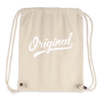 Original - Sac à cordon recyclé Stanley/Stella - blanc naturel - Devant