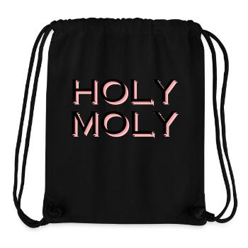 Holy Moly - Stanley/Stella Recycled Gym Bag - black - Front