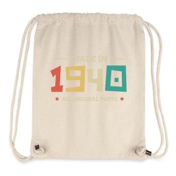 Legendary Since 1940 Original 1940 - Stanley/Stella Recycled Gym Bag - natural - Front