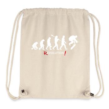 Revolution - Evolution Man Fun Twist 05 - Stanley/Stella Recycled Gym Bag - natural - Front