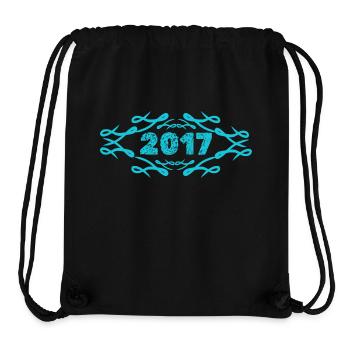 Gift idea 2017 - Stanley/Stella Recycled Gym Bag - black - Front