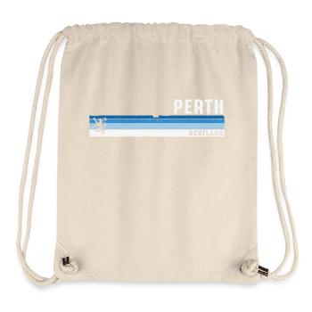 Perth, Schottland: Landschaftliche Schönheit und kultureller Charme - Stanley/Stella recycelter Gym Bag - Naturweiß - Vorne
