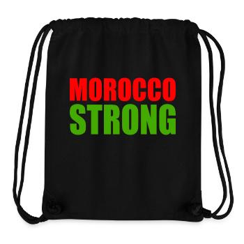 Morocco strong - Stanley/Stella Recycled Gym Bag - black - Front