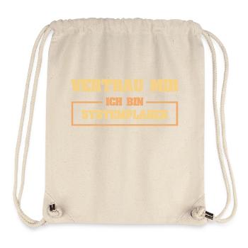 Funny System Planner - Stanley/Stella Recycled Gym Bag - natural - Front