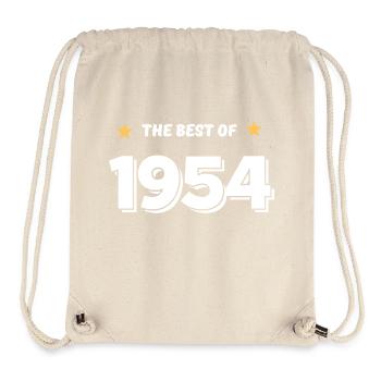 Best of 1954 - Sac à cordon recyclé Stanley/Stella - blanc naturel - Devant