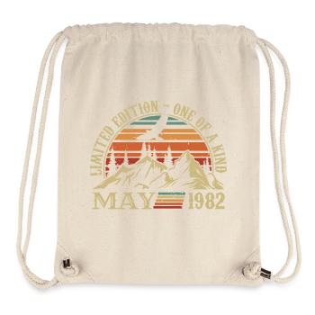 legenden geboren im mai 1982 geburtstag mai 1982 - Stanley/Stella recycelter Gym Bag - Naturweiß - Vorne