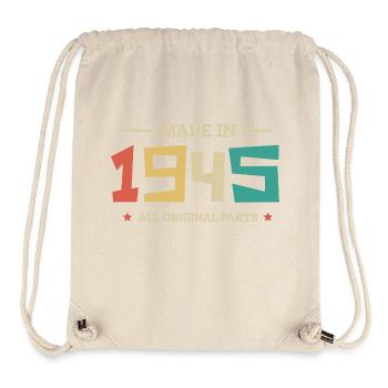 Legendär seit 1945 Original 1945 - Stanley/Stella recycelter Gym Bag - Naturweiß - Vorne