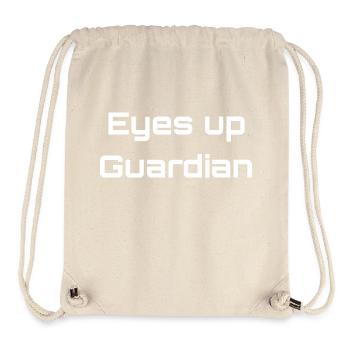 Eyes Up Guardian White - Stanley/Stella Recycled Gym Bag - natural - Front