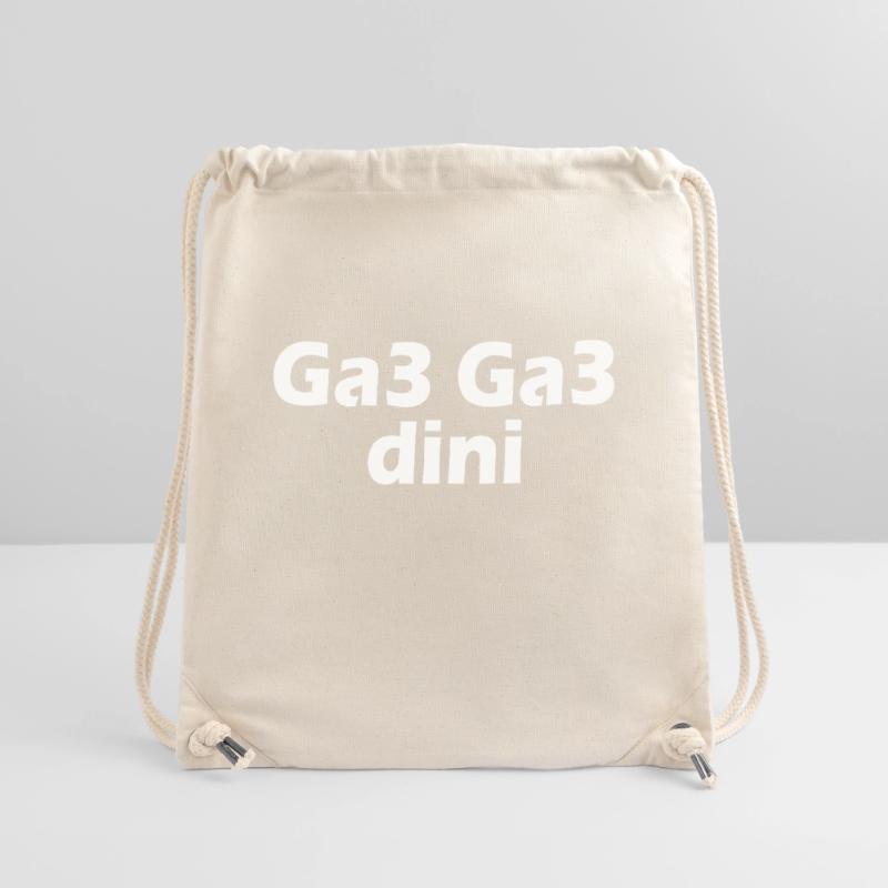 Ga3 ga3 dini Sac à cordon recyclé Stanley/Stella