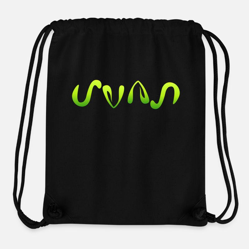 Sven - Stanley/Stella Recycled Gym Bag - black