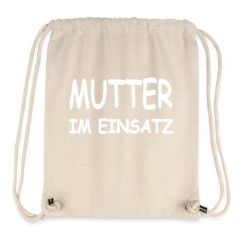 Mutter - Stanley/Stella recycelter Gym Bag - Naturweiß - Vorne