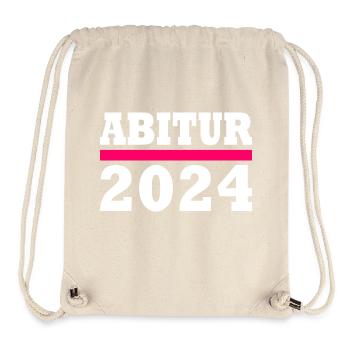 Abitur 2024 - Stanley/Stella recycelter Gym Bag - Naturweiß - Vorne
