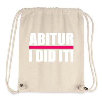 Abitur - Stanley/Stella recycelter Gym Bag - Naturweiß - Vorne
