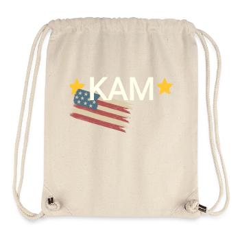 Kam pet name Kamala - Stanley/Stella Recycled Gym Bag - natural - Front