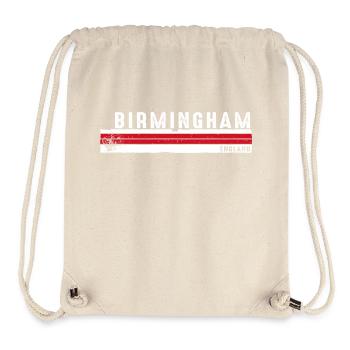 Birmingham - England Vintage Souvenir for UK - Stanley/Stella Recycled Gym Bag - natural - Front
