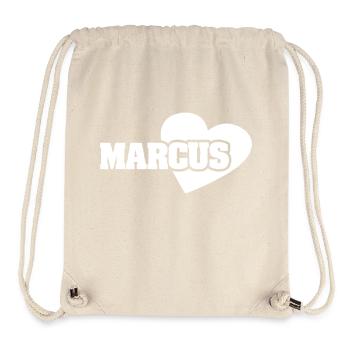 Gift for Marcus - Stanley/Stella Recycled Gym Bag - natural - Front