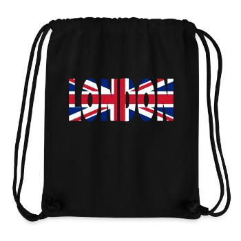 London - Stanley/Stella Recycled Gym Bag - black - Front