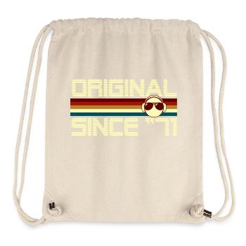 Seit 71 - Stanley/Stella recycelter Gym Bag - Naturweiß - Vorne